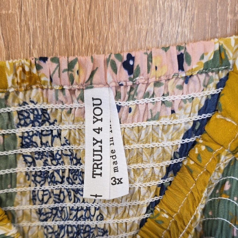 Multicolor Patchwork Dress - Picture 2 of 7